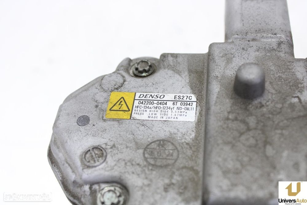 COMPRESSOR AR CONDICIONADO TOYOTA PRIUS PLUS 2016 -0422000404 - 3