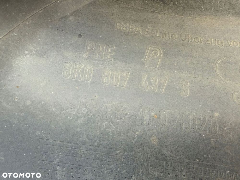 ZDERZAK Audi A4 S4 B8 8K0 LIFT 2013-2015 S-LINE ORYGINAŁ - 8