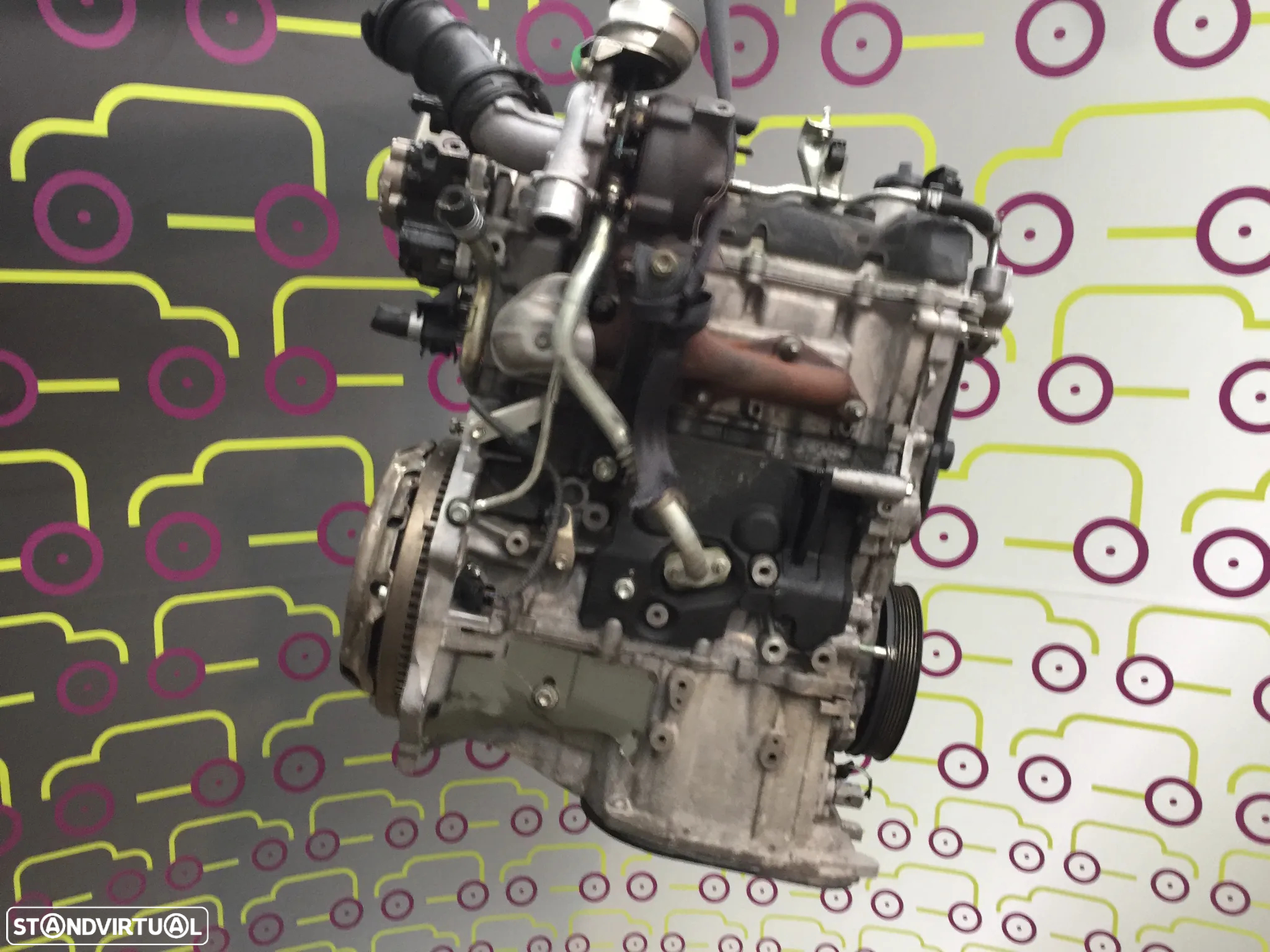 Motor Toyota Auris 1.4 D4D 75cv de 2008 - Ref. 1ND  -  NO. 20160 - 4
