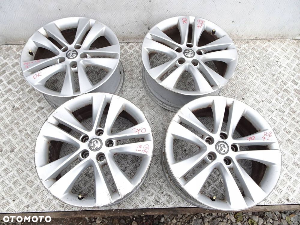alufelgi kpl. opel zafira c 18" 5x115 et 46 - 1