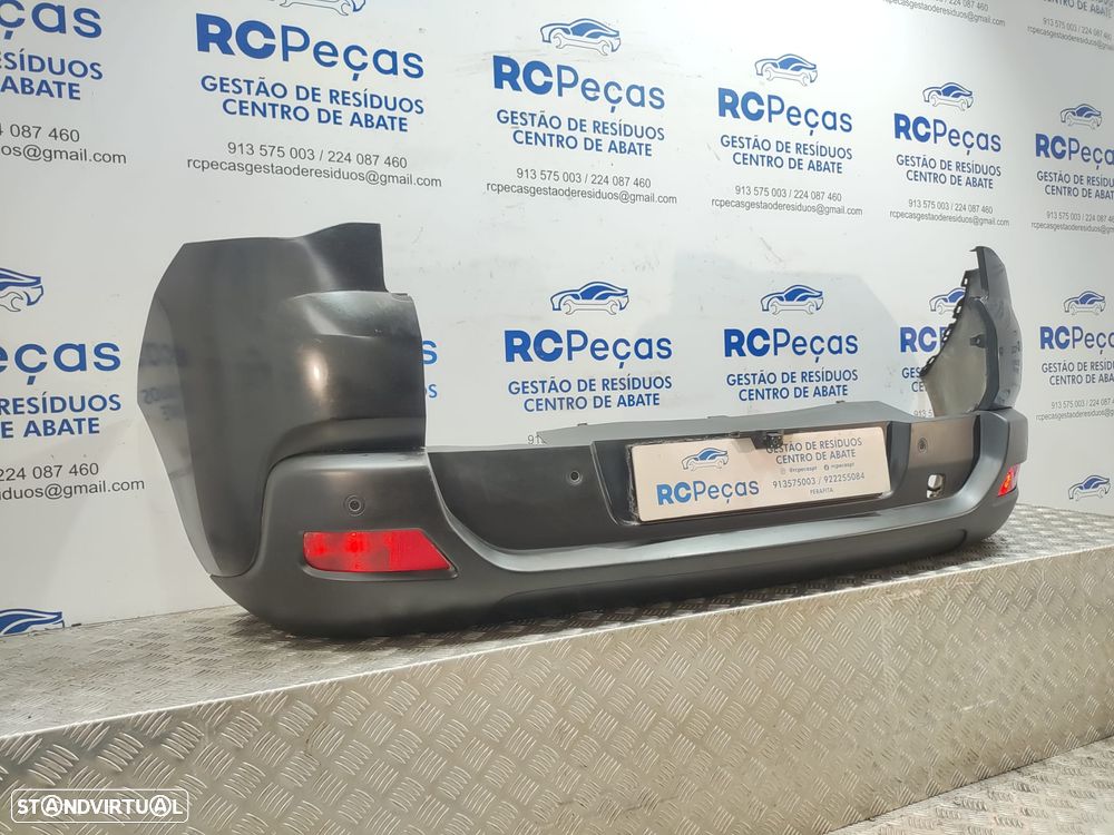 Parachoques trás traseiro original Peugeot 3008 Mk1 T84 de 2008 a 2017 com câmara traseira - 2