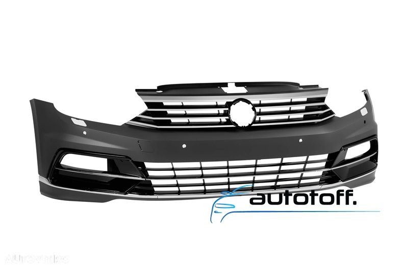 Pachet exterior compatibil cu VW Passat B8 (13-17) R-Line Design - 2