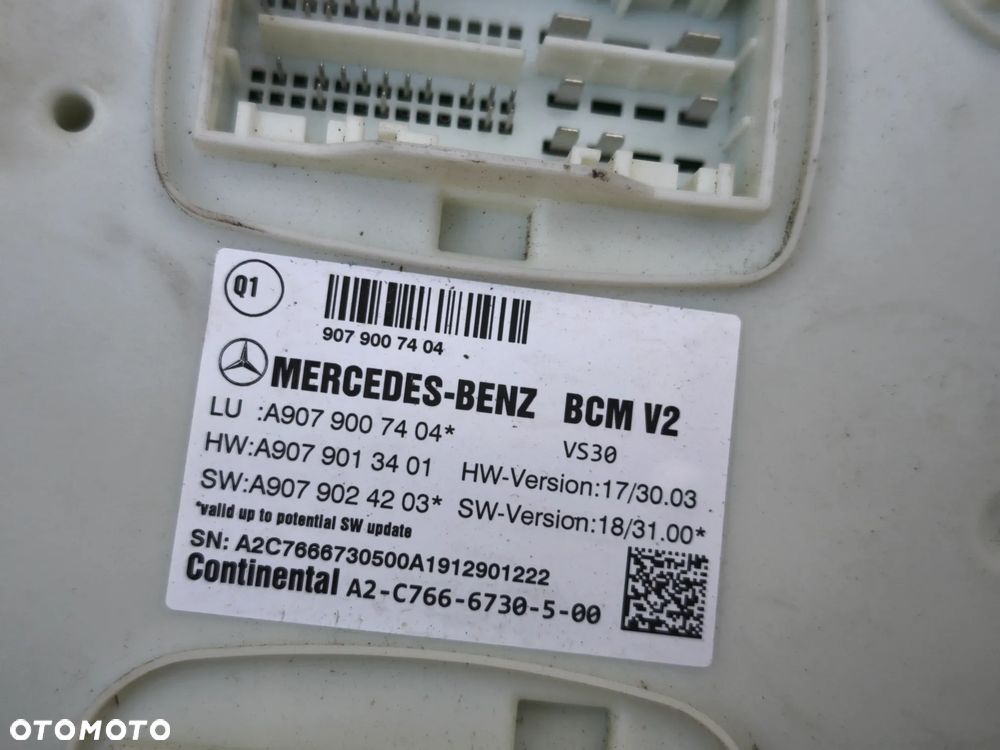 Zestaw startowy Mercedes-Benz Sprinter w907 2.2 651 A6519003603 a9079002404 - 5