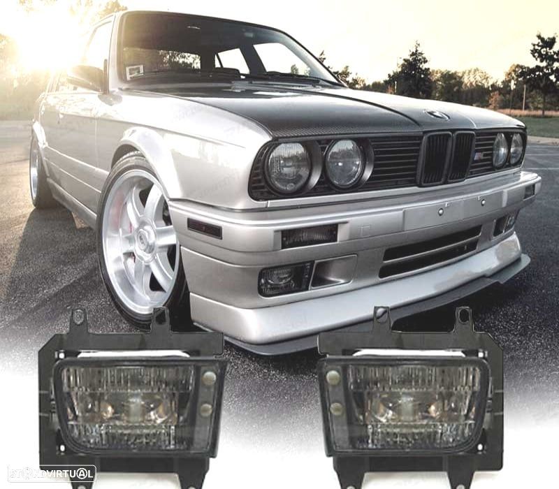 FARÓIS DE NEVOEIRO PARA BMW SERIE 3 E30 ESCURECIDOS - 1