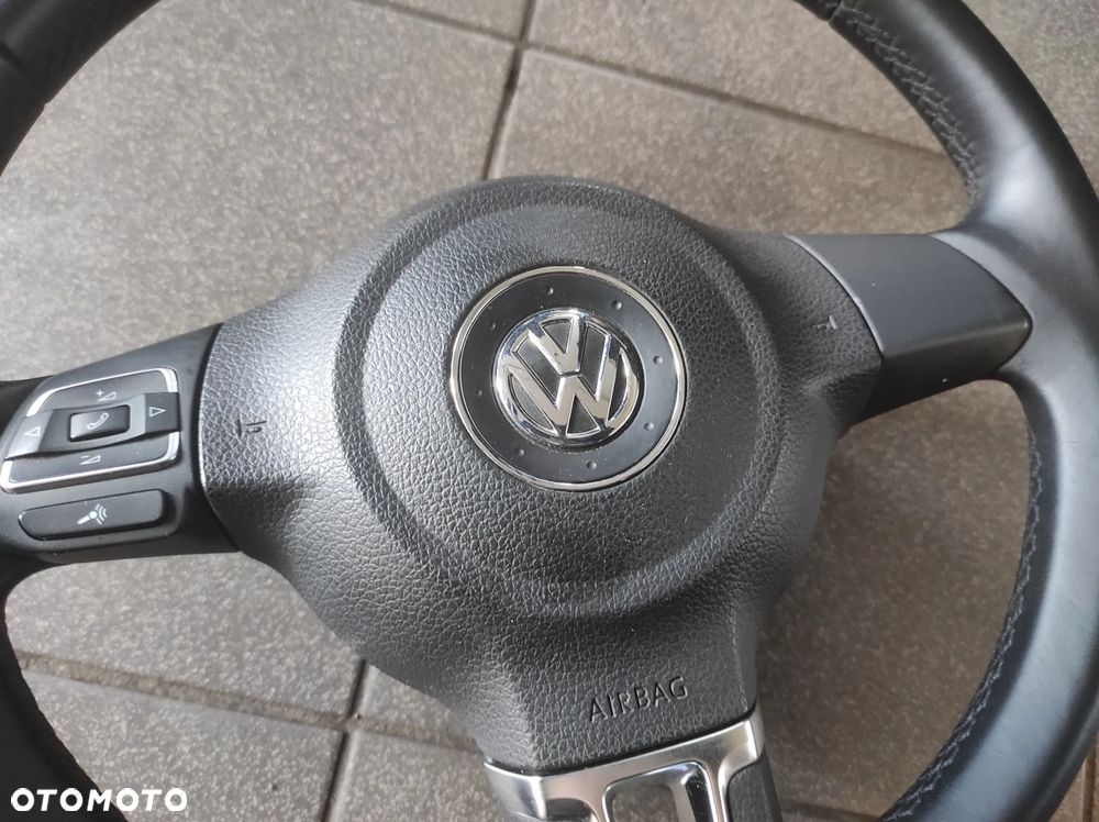 KIEROWNICA 3 RAMIENNA MULTIFUNKCJA SKÓRA SKÓRZANA VW SIROCCO CADDY GOLF 5 6 PASSAT B6 B7 CC POLO 5 6 EOS TOURAN UP KOMPLET WYSYŁKA !!! - 6