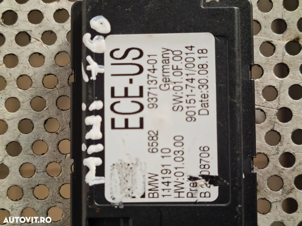 Modul Joystick I Drive Bmw Cod 9371374 X5 X6 F15 F16 I3 I8 F30 F31 F06 F11 F10 F12 F13 F01 X1 X2 F39 F48 Mini Etc. - 6