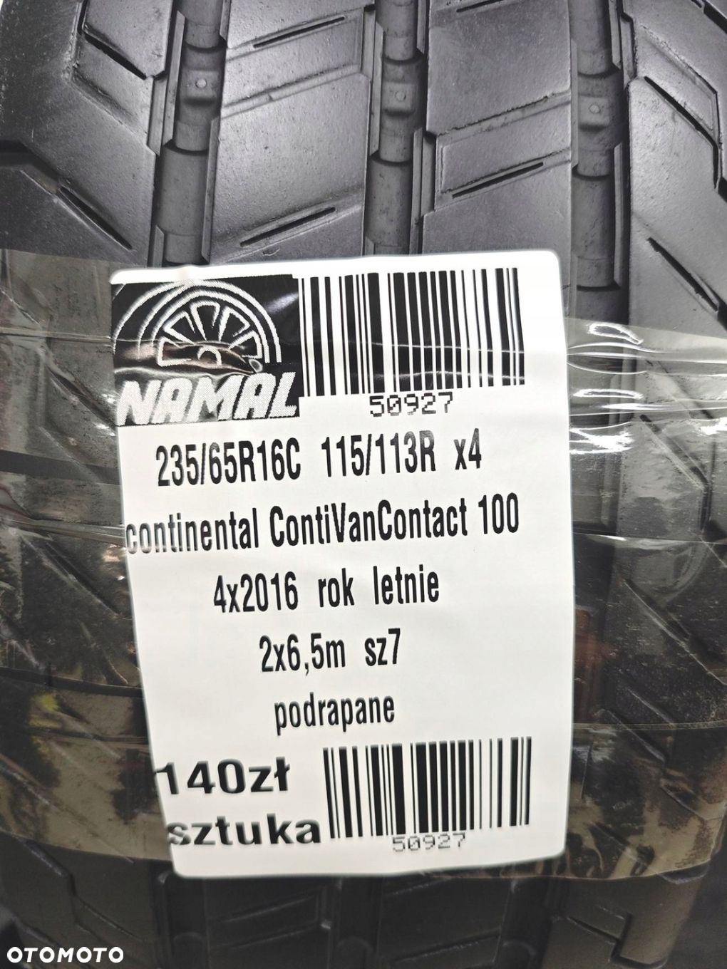 235/65R16c continental opona letnia 2016 6,5mm 50927 - 11