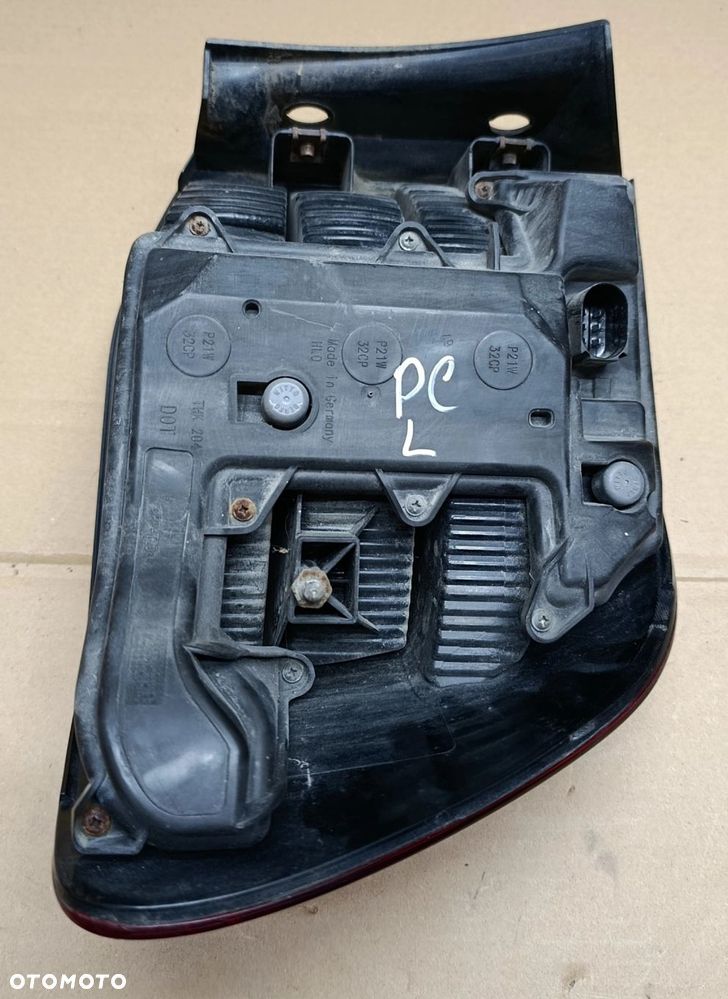 Cayenne I lampa led tylna tył LEWA LIFT ledy działają oryginał, uszkodzony klosz Porsche - 3