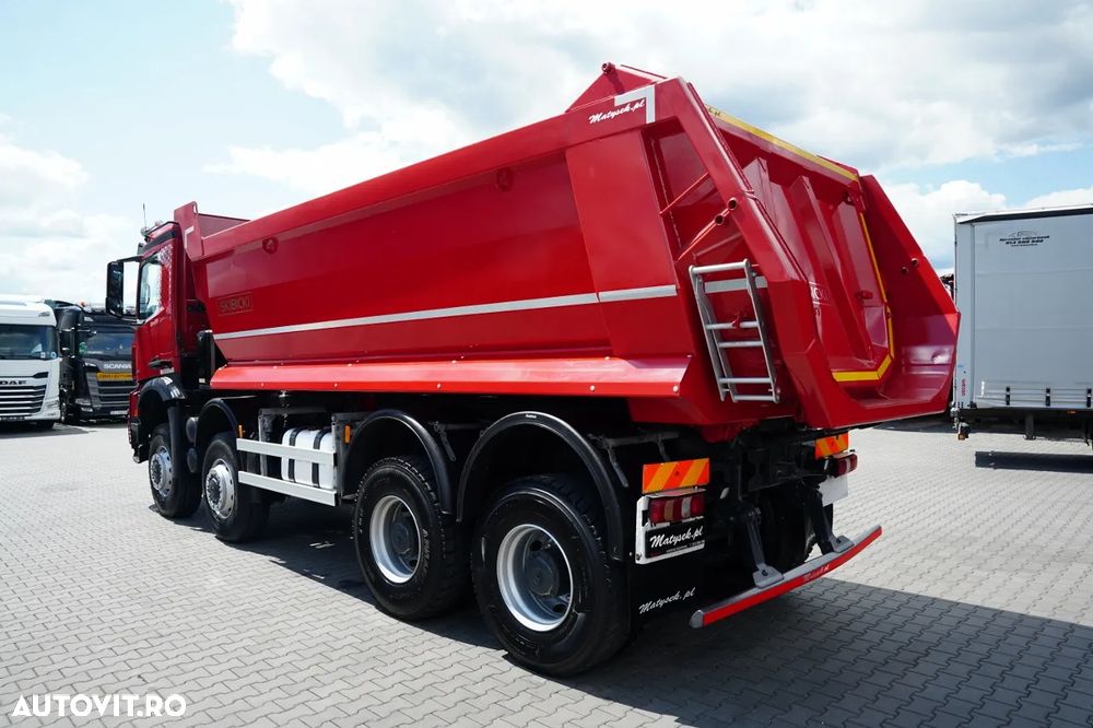Mercedes-Benz AROCS 4145 / 8x8 / BASCULATOR SPATE / SKIBICKI / EURO 6 - 10