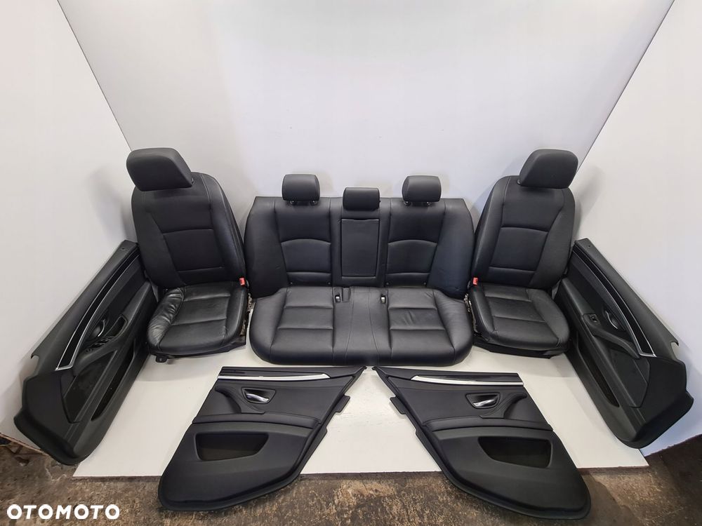 BMW 5 F10 FOTELE KANAPA BOCZKI SKÓRA GRZANE - 1