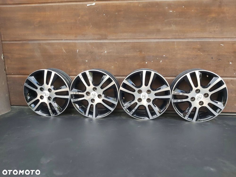 Toyota AYGO II Alufelgi 15 komplet 4x100 4,5j PZ493-90674 - 1