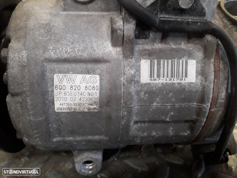 COMPRESSOR AR CONDICIONADO SEAT IBIZA IV 2008 -6Q0820808G - 3