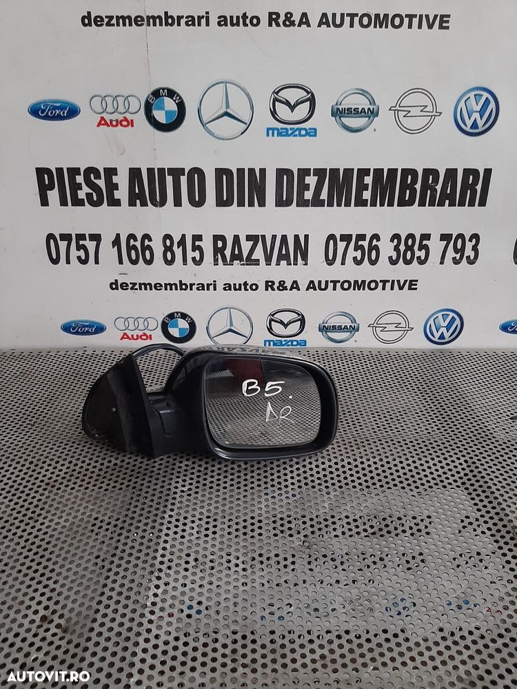 Oglinda Dreapta Electrica Vw Passat B5 Vanduta De Firma Cu Garantie Livram Oriunde In Tara - 1