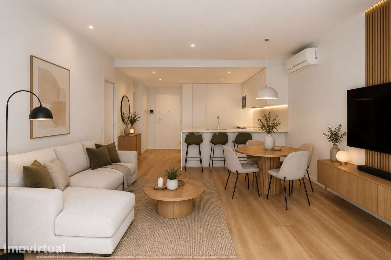 Apartamento T3 Premium no Vista Mirear | Miraflores - Grande imagem: 3/47