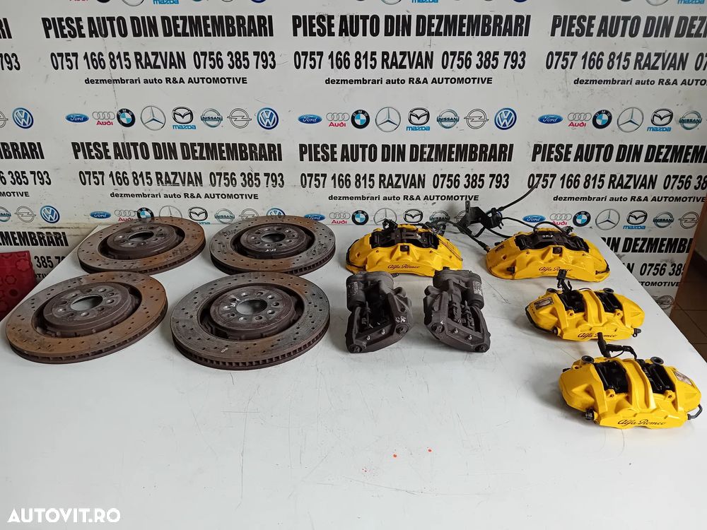 Etrieri Etrier Fata Spate Alfa Romeo STelvio Giulia Quadrifoglio 2.9 Benzina 510 Cai - 2