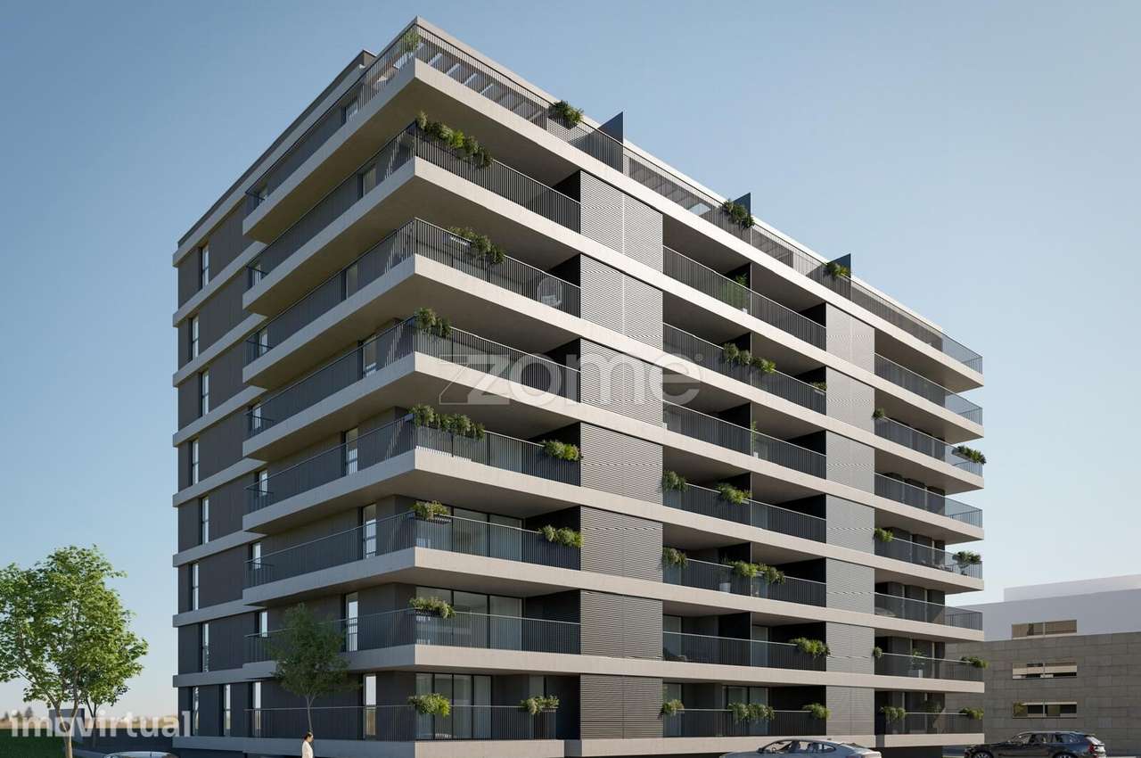 Apartamento T3 Novo de Gaveto com Varanda Generosa e Garagem - Braga - Grande imagem: 3/15