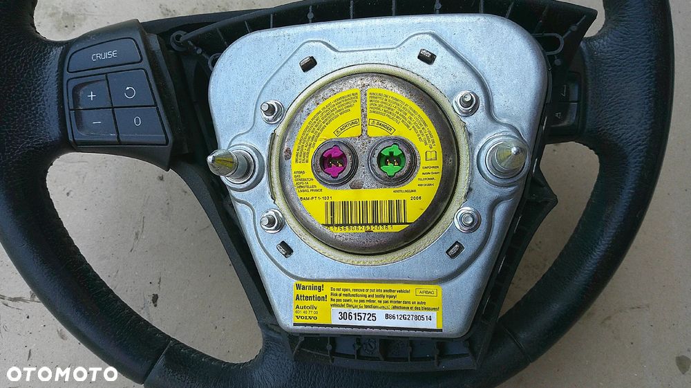 VOLVO V50 KIEROWNICA AIR BAG - 4