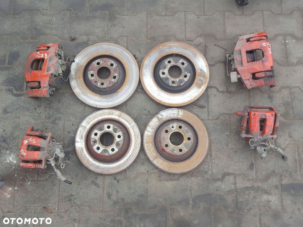 AUDI TT 8J 06-12r 3.2 TFSI ZACISKI TARCZE PRZÓD TYŁ KOMPLET - 1