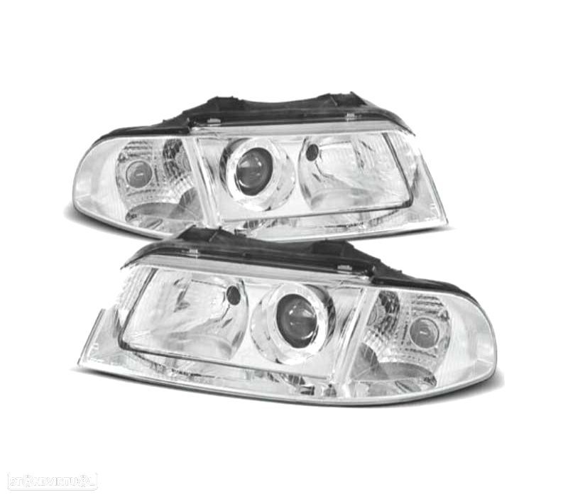 FARÓIS OPTICAS AUDI A4 99-00 - 1