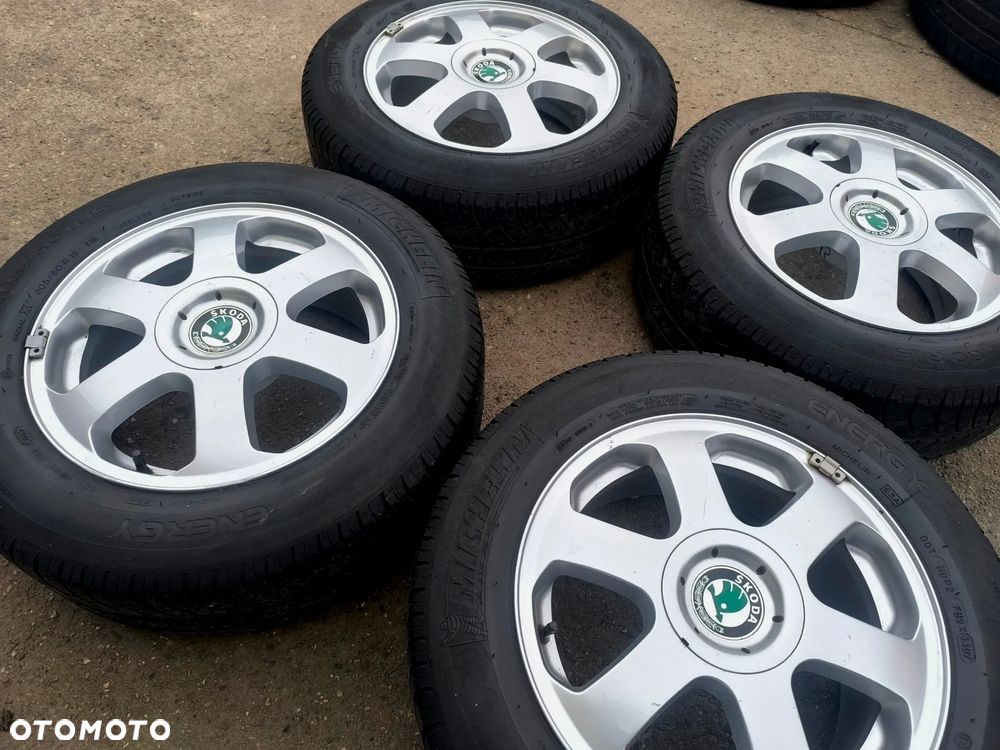 5x100 Alufelgi Felgi Aluminiowe 15 Koła Letnie Lato SKODA OCTAVIA I 1U0 FABIA ROOMSTER RAPID PRAKTIK VW SEAT AUDI Legnica ALU-RAD 4,5mm 195/65 - 4