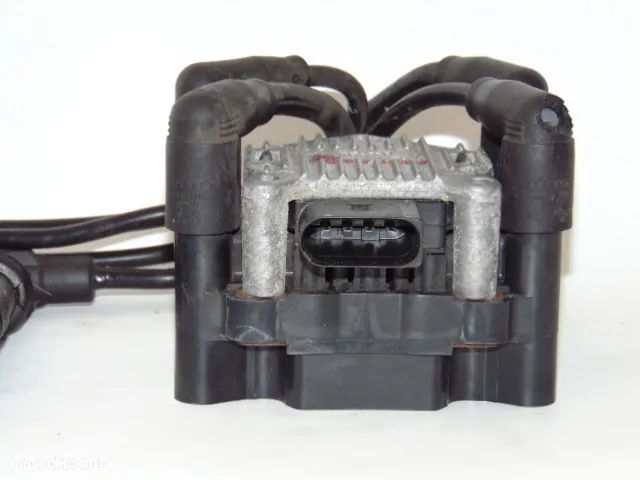 ORYGINAŁ cewka zapłonowa + kable 032905106B VW Volkswagen Golf 4 IV Bora Passat B5 Audi A3 8L A4 B5 Seat Leon I Skoda Fabia 1.4 1.6 - 8