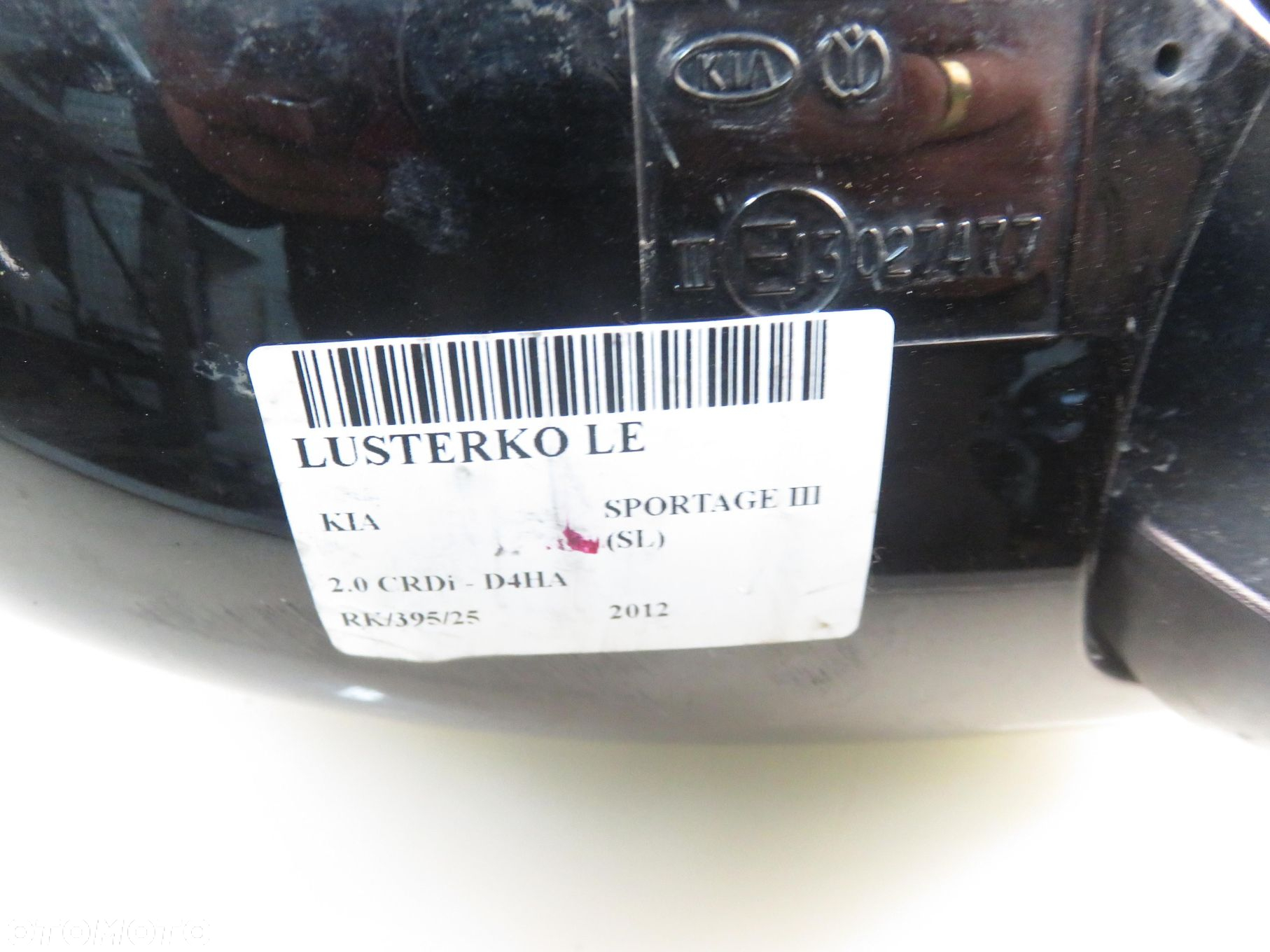 LUSTERKO LEWE KIA SPORTAGE III 9 PIN 1K - 3