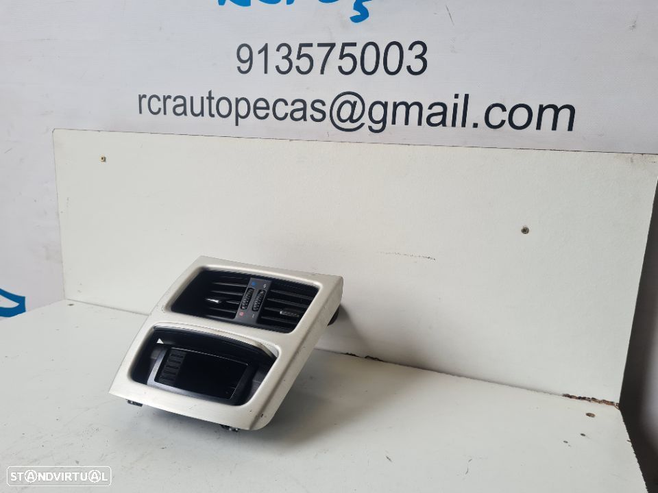 CONSOLA / CONTROLO CENTRAL DE AR ORIGINAL | REF. 64227129556 6932023 6932024 | BMW SERIE 3 320D E92; - 5