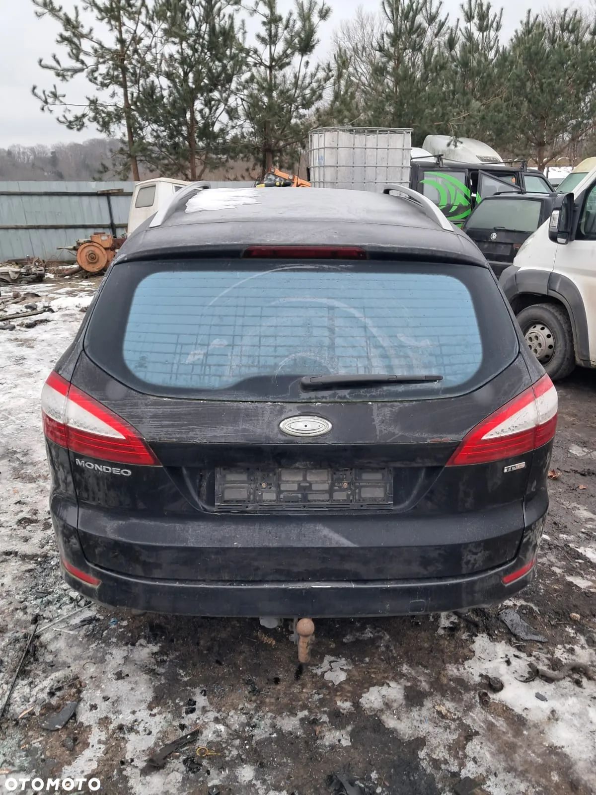 DAWCA CZĘŚCI FORD MONDEO MK4 IV KOMBI 2008 2.2 TDCI 175 KM EUROPA KL PANTHER BLACK - 1