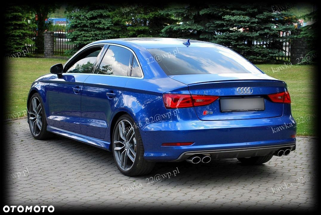 AUDI A3 S3 8V SEDAN S-LINE SPOILER LOTKA PODKŁAD!! - 9