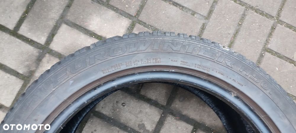 OPONY ZIMOWE 225x45R18 FALKEN EUROWINTER HS01 (2619) ZIMA 6mm 2 SZTUKI PARA - 5