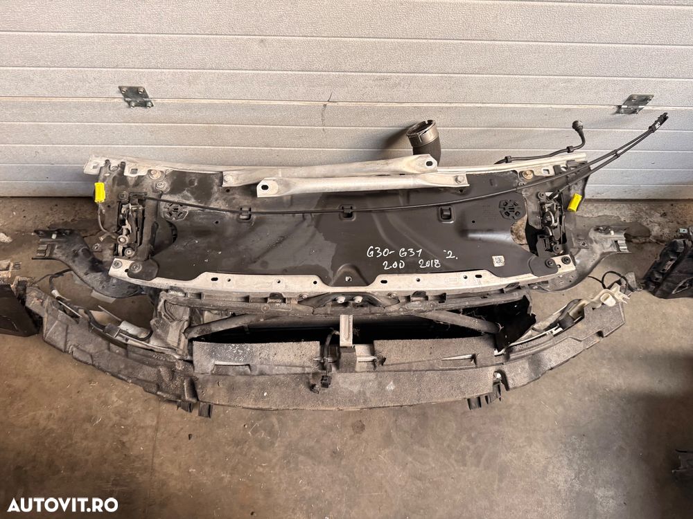 Trager ,tregar complet BMW 520 seria 5 G30, G31 cu radiatoare,ventilator, traversa, senzori, incuietori capota - 4