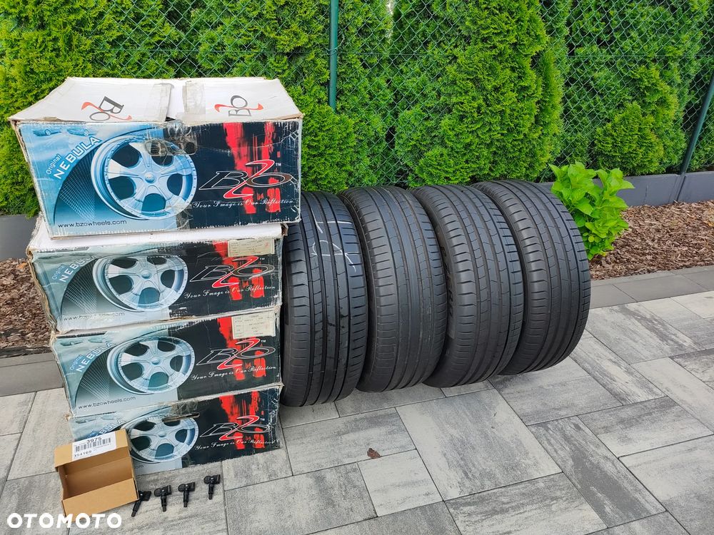 Nowe Felgi chrom chromowane 20 cali 5x114.3 5x120 20x8.5 ET30 chrysler BMW dodge + opony 245/45/20 + czujniki - 11