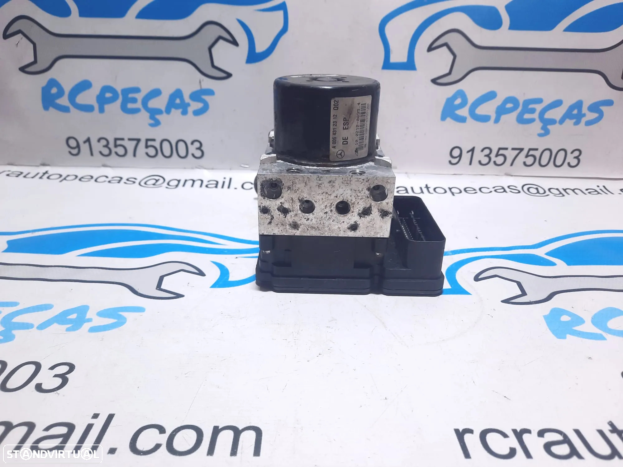 ABS MODULO BLOCO HIDRAULICO MERCEDES BENZ C W204 220 CDI 16V 170CV OM646811 646811 A0064312312 0064312312 10021200954 A2045454432 2045454432 - 2