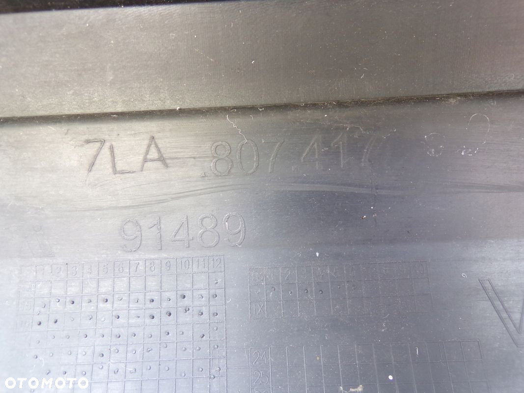 VW Transporter T6 15- zderzak tylny tył wersja z KLAPĄ czujniki parkowania - 10