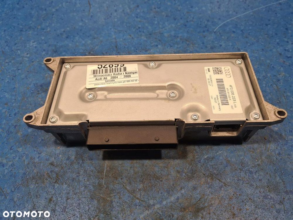 AUDI A6 C6 WZMACNIACZ RADIA I NAWIGACJI 4F0035223L - 4