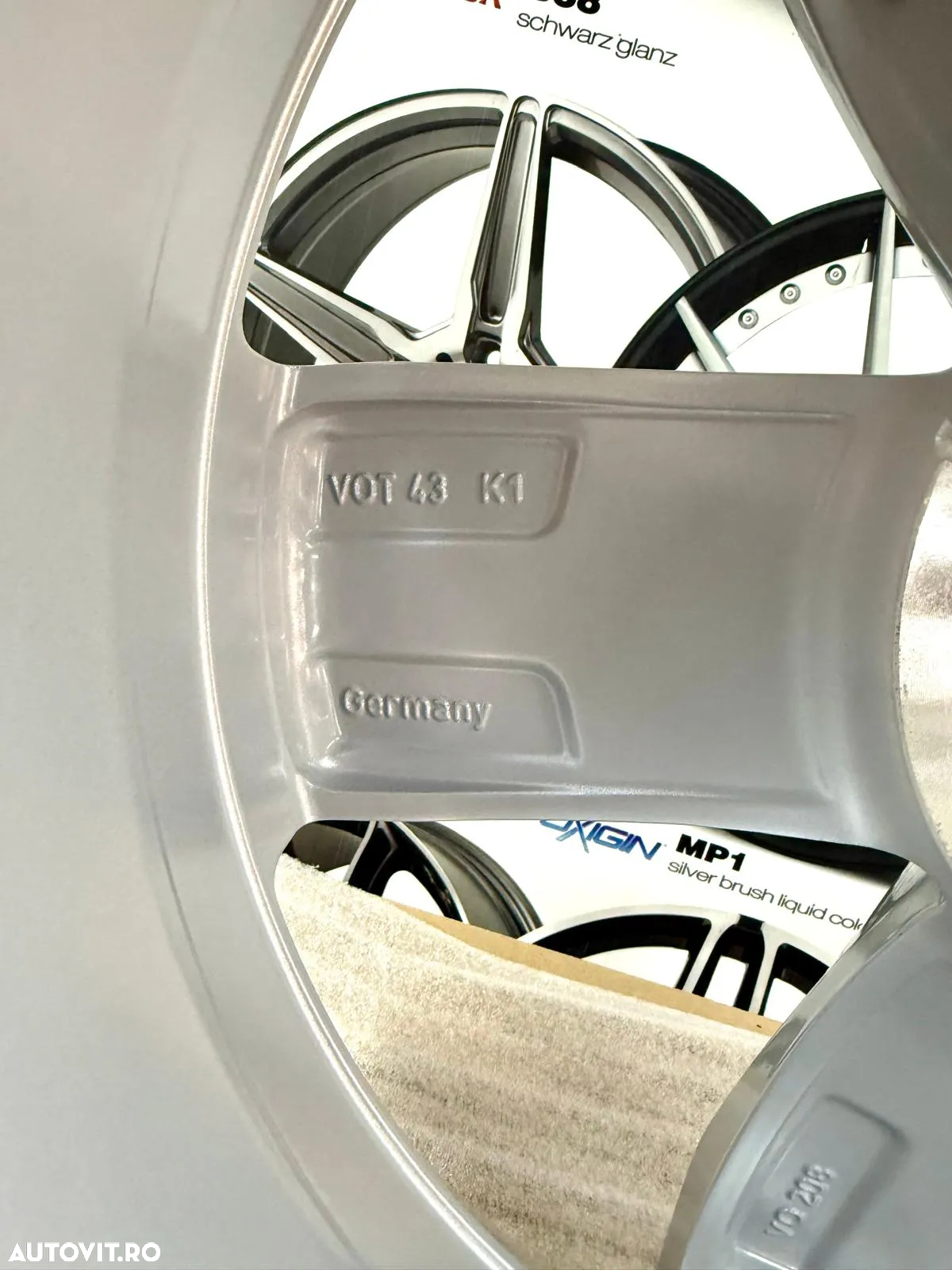 Jante originale Vw Tiguan, Passat, T-Roc, Golf 7,8, Arteon, Sharan, noi, 17 inch - 5