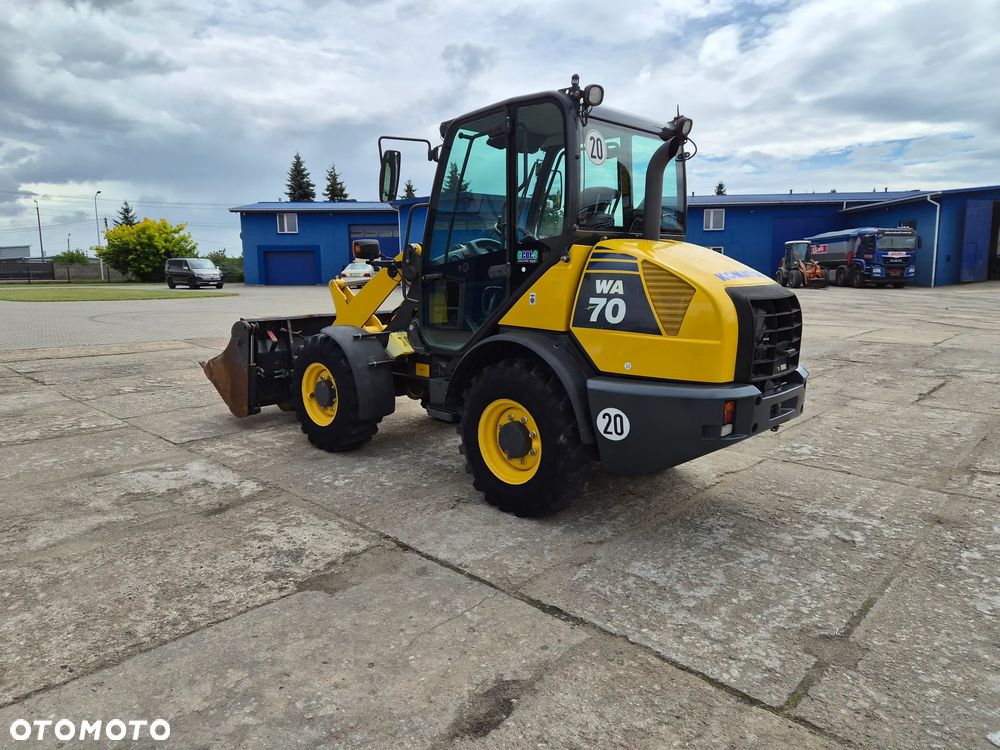 Komatsu WA 70 - 6 spr z Niemiec łyżka krokodyl + widły - 3