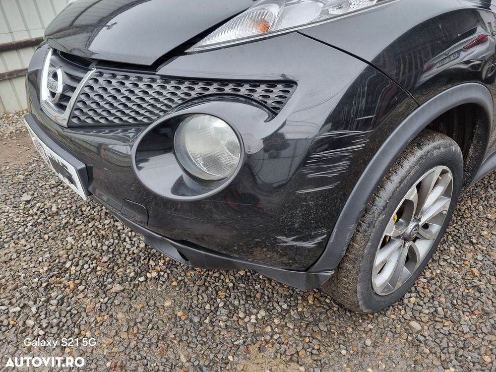 Bara fata Nissan Juke 2010 - 2014 Black Metalizat Z11 (1434) model fara spalatoare far - 2