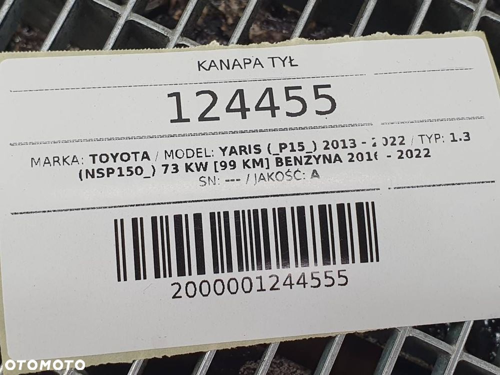 PODSUFITKA SZYBERDACH PANORAMA TOYOTA YARIS III 5D P15 - 10