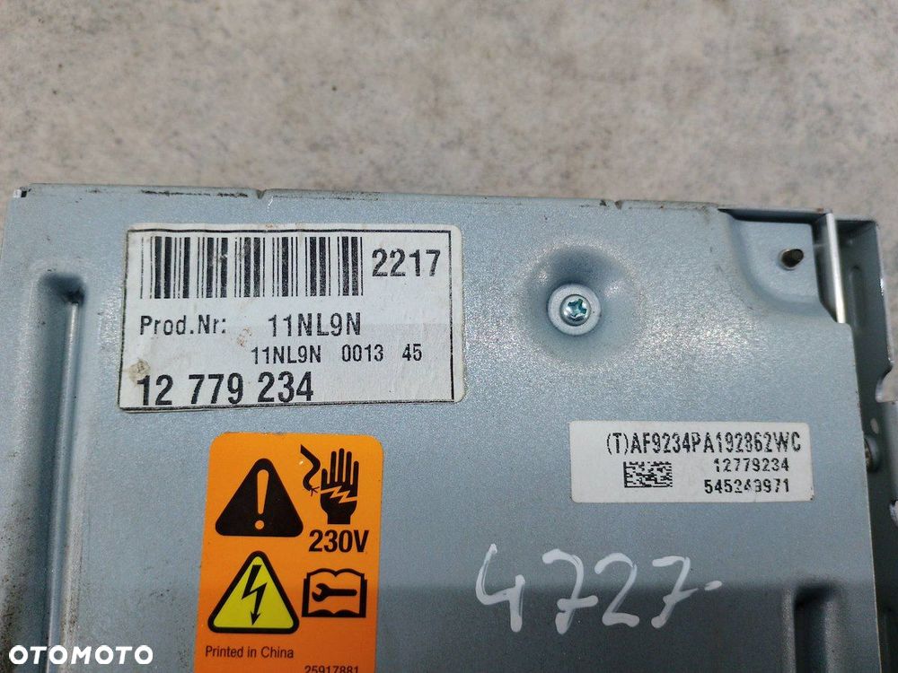 PRZETWORNICA XENON OPEL INSIGNIA A 12779234 545249971 - 2