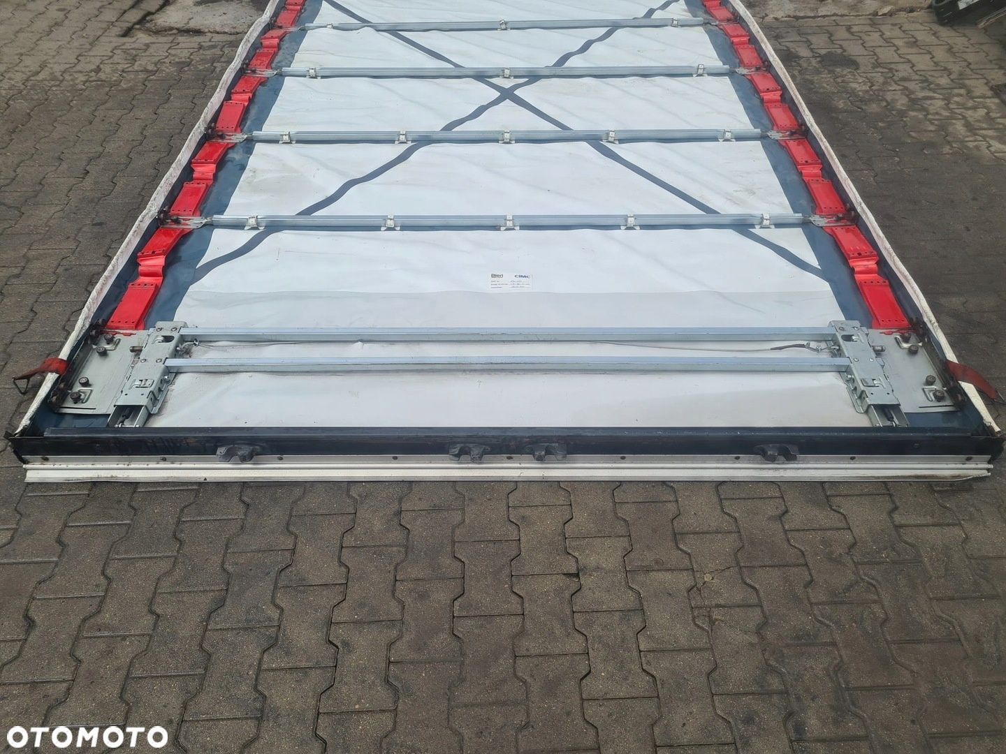 PLANDEKA DACH KOMPLETNY NACZEPA WIELTON KRONE SCHMITZ VERSUS - 1