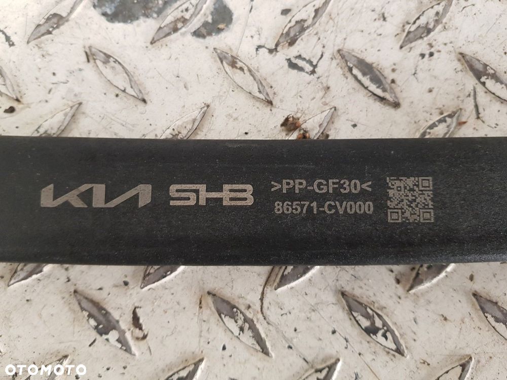 KOMPLET BELKA POPRZECZKA DOLNA PAS PRZEDNI PRZÓD WZMOCNIENIE KIA EV6 86571-CV000 64101-CV000 - 8