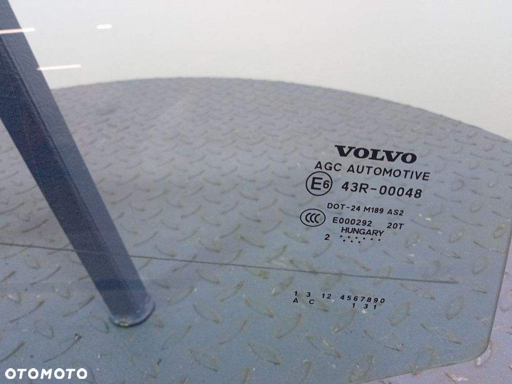 VOLVO V40 II SZYBA DRZWI TYŁ PRAWA TYLNA - 3