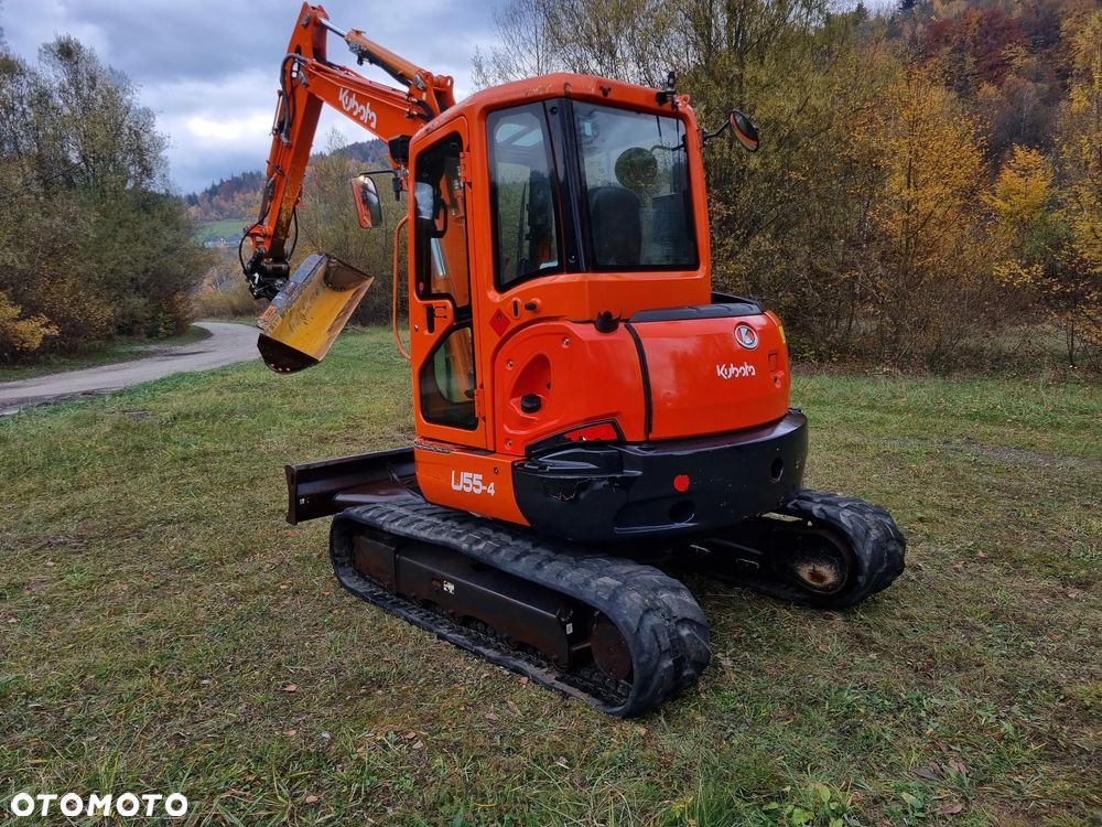 Kubota U55 Koparka 5.5tony 2016r z Norwegii 2750mtg Klima skarp.Hydra jak Nowa - 4
