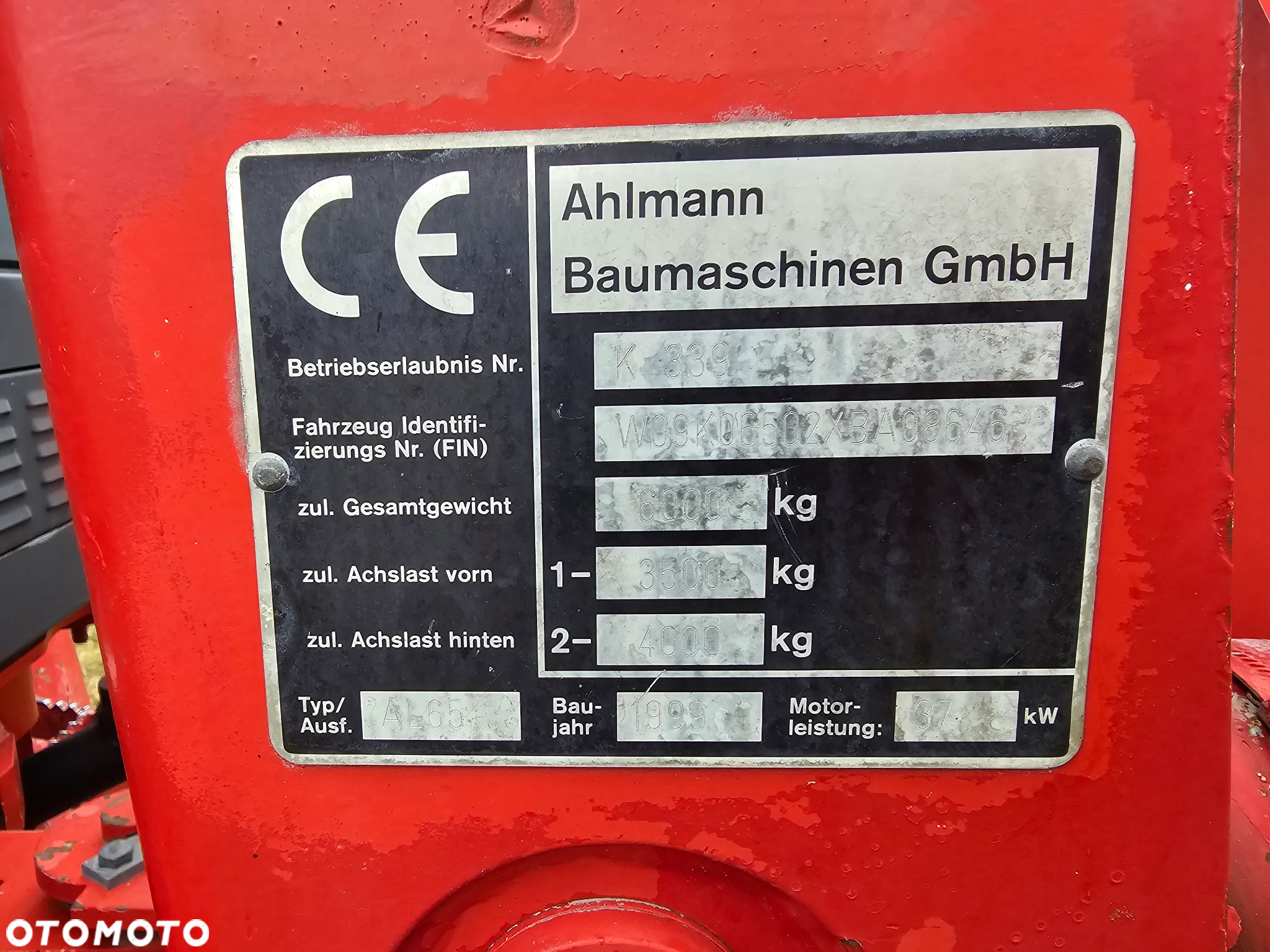 Ahlmann MANILOADER AL 65 - 5