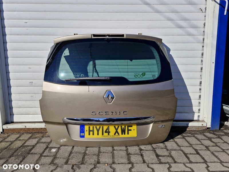 RENAULT GRAND SCENIC III 3  KLAPA BAGAŻNIKA TYŁ TYLNA TEHNP - 2