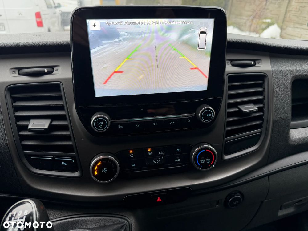 Ford Transit Custom Lift L2H1 2.0Tdci  2018r Klima Kamera Esp Euro 6 Pdc Przod Tyl Oryginalny  Led Tempomat Skórzana Kierownica Furgon Blaszak - 19