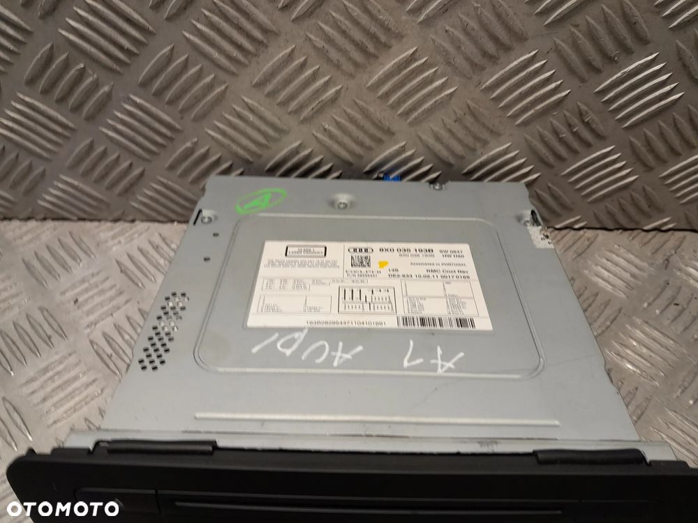 AUDI A1 8X RADIO ODTWARZACZ CD NAVIGACJI CZYTNIK SSD 8X0035193B - 4