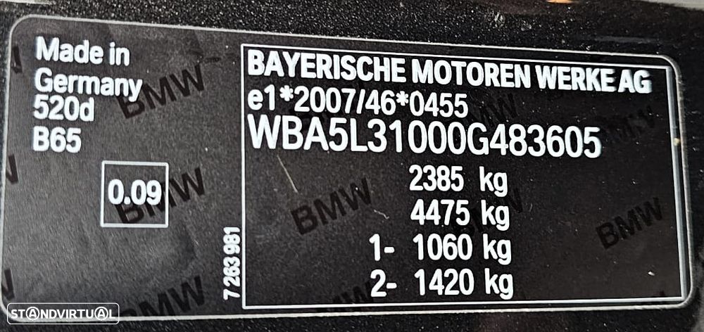 BMW 520 d Aut. Sport Line - 11