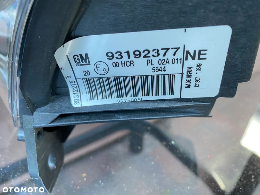 lampy opel signum vectra c lift komplet eu całe - 7